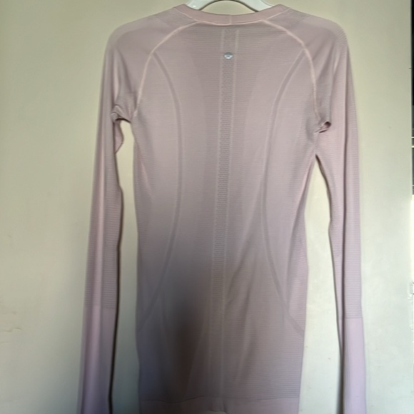 EUC Lululemon Swiftly Tech Long Sleeve Crew. Size 6.  Color: Blissful Pink. - Picture 2 of 4